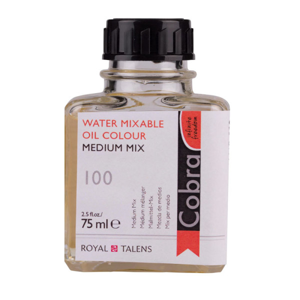 photo-Médium à mélanger - Peinture à l'huile - Cobra - Flacon de 75ml
