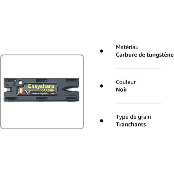 Affûteur - Aiguisoir - Couteaux - Ciseaux - Outils de jardin - Easysharp Dragon