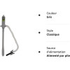 Pompe de transvasement - Electrique - Avec piles - 9L/min - Canne de 385mm