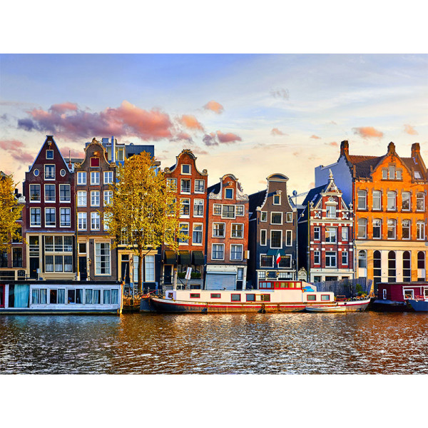 photo-Kit de diamond painting - Ville - Copenhage - Capital d'Europe - 40x30cm