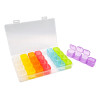 photo-Boîte de rangement - Diamants pour Diamond Painting - Plastique - 28 cases