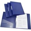 photo-Classeurs - A4 - 4 anneaux - Polypro - Bleu - Dos 35mm - Lot de 4