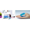 Perforateur - Agrafeuse - Agrafes - Bureau - Bleu - Rapesco