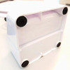 Pot à crayons - Organisateur de bureau - Blanc - 5 compartiments - Rapesco