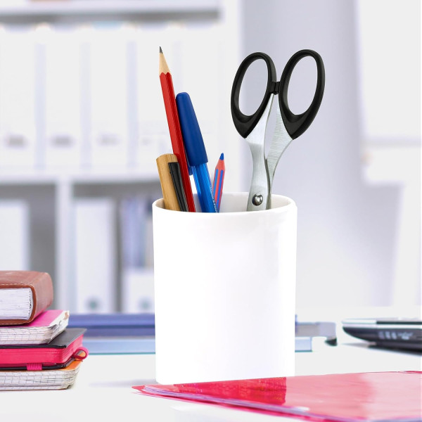Ciseaux - Bouts pointus - 21 cm - Bureau - Maison - Lame acier - Rapesco
