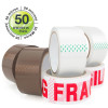 Ruban adhésif - Emballage - Assortiment - Pour colis et déménagement - 6 rouleaux