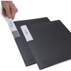 Porte-vues - 40 vues - 20 pochettes - A4 - Noir - Lot de 2 - Rapesco