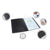 Porte-vues - 200 vues - 100 pochettes - A4 - Noir - Lot de 2 - Rapesco