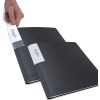 Porte-vues - 200 vues - 100 pochettes - A4 - Noir - Lot de 2 - Rapesco