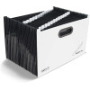 photo-Trieur - Valisette - Classement - 26 compartiments - Blanc - Format A4+ - Rapesco