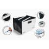 Trieur - Valisette - Classement - 26 compartiments - Blanc - Format A4+ - Rapesco