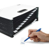 Trieur - Valisette - Classement - 26 compartiments - Blanc - Format A4+ - Rapesco