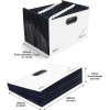 Trieur - Valisette - Classement - 26 compartiments - Blanc - Format A4+ - Rapesco