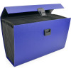 Trieur - Valisette - Classement - 19 compartiments - Bleu - Format A4+ - Rapesco