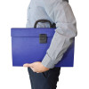Trieur - Valisette - Classement - 19 compartiments - Bleu - Format A4+ - Rapesco