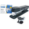 photo-Coffret agrafage - Agrafeuse + ôte agrafes + boîte agrafes 26/6 mm - Rapesco
