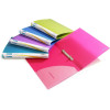 photo-Classeurs - A4 - 2 anneaux - Dos 15mm - Polypro - Souple - Lot de 10 - Couleurs vives