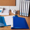 Classeurs - A4 - 2 anneaux - Dos 15mm - Polypro - Souple - Lot de 10 - Couleurs vives