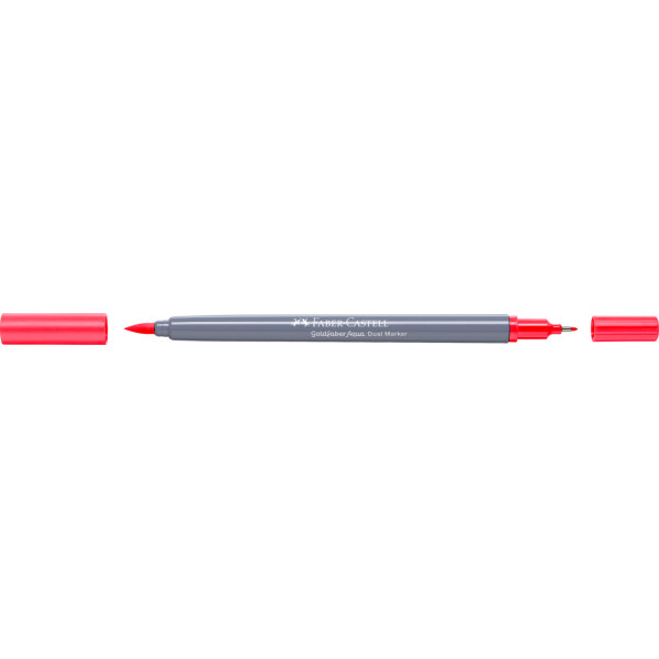 Feutre de coloriage - Faber-Castell - Goldfaber Aqua - Rouge brillant - 122