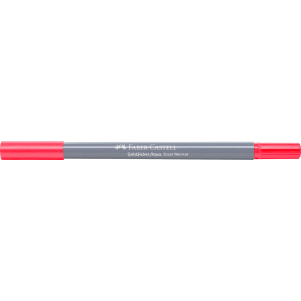 Feutre de coloriage - Faber-Castell - Goldfaber Aqua - Rouge brillant - 122