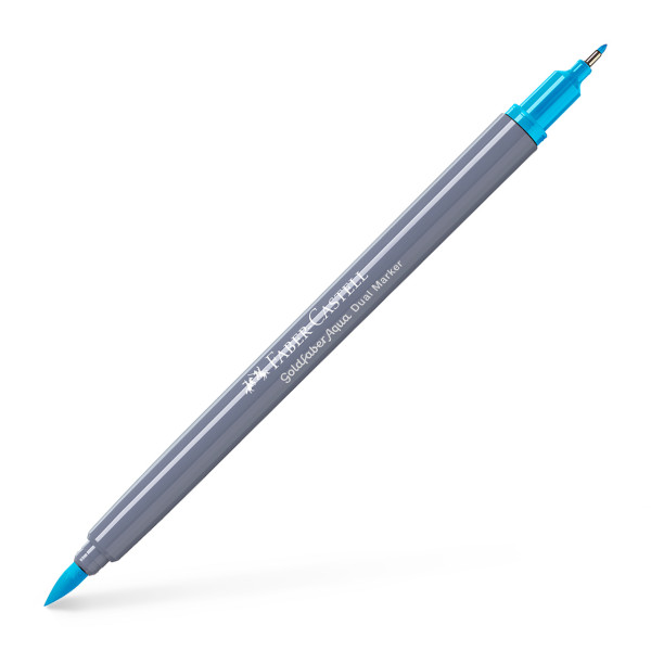 photo-Feutre de coloriage - Faber-Castell - Goldfaber Aqua - Bleu manganèse - 245