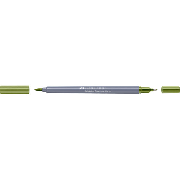 Feutre de coloriage - Faber-Castell - Goldfaber Aqua - Vert oxyde chrome opaque - 174