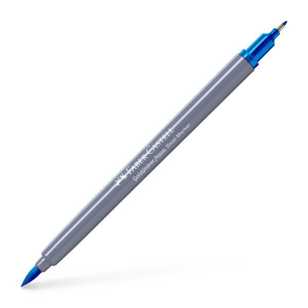 photo-Feutre de coloriage - Faber-Castell - Goldfaber Aqua - Bleu azur - 449