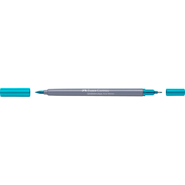 Feutre de coloriage - Faber-Castell - Goldfaber Aqua - Turquoise cobalt clair - 154