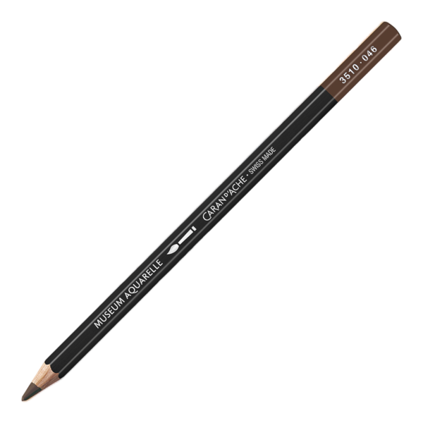 photo-Crayon de couleur - Aquarelle - Terre de Cassel - Caran d'Ache - Museum Aquarelle