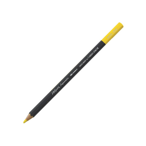 photo-Crayon de couleur - Aquarelle - Jaune - Caran d'Ache - Museum Aquarelle