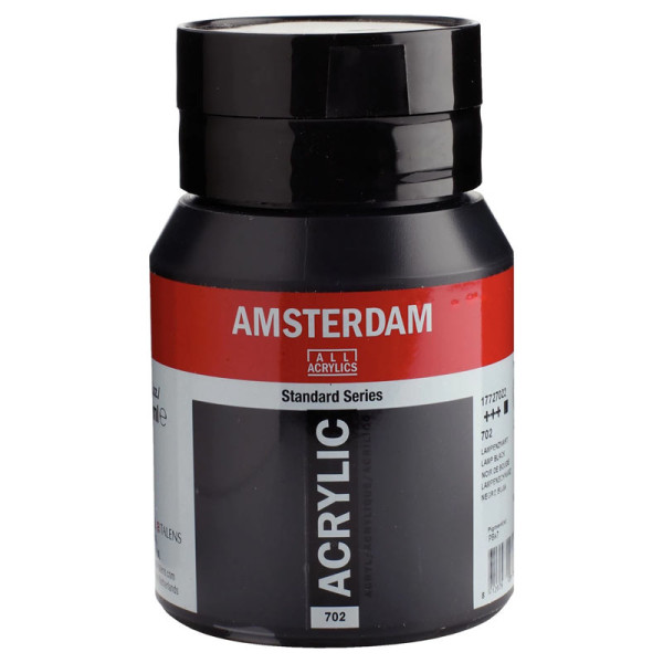 photo-Pot peinture acrylique 500ml Amsterdam noir de bougie