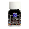 photo-Peinture vitrail - Lefranc Bourgeois - Brun foncé - Flacon de 50ml