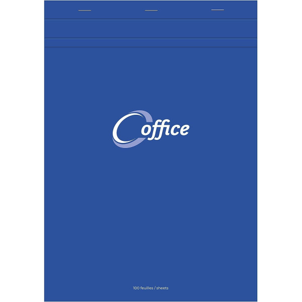 photo-Bloc notes - A4 - Petits carreaux - 100 feuilles - Office