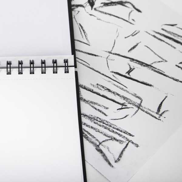 Carnet à dessin - A5 - Spirales - 80 pages - Papier 110g - Blanc - Lefranc Bourgeois