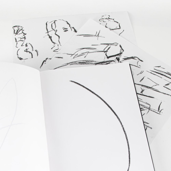 Carnet à dessin - A4 - 80 pages - Papier 110g - Blanc - Lefranc Bourgeois