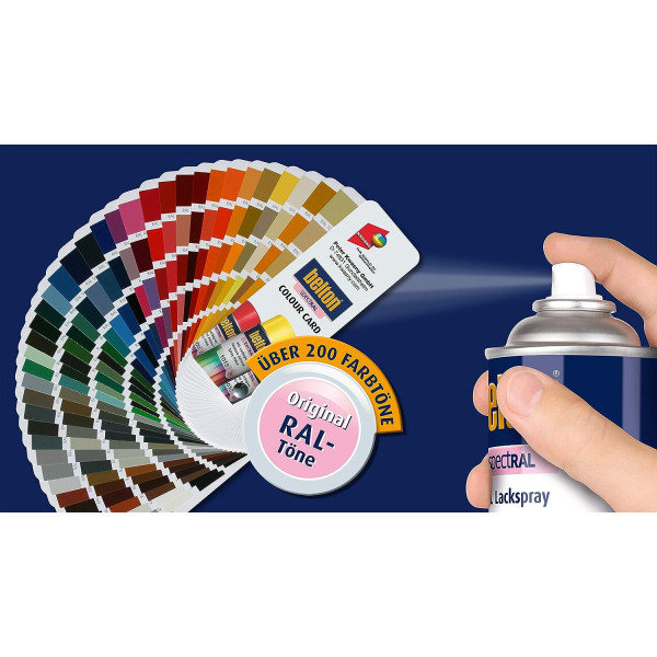 Bombe de peinture Belton Spectral RAL1003 Jaune de sécurité 400ml
