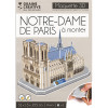 photo-Maquette - Puzzle - 3D - Cathédrale Notre Dame de Paris - Monument - 96 pièces - Dès 8 ans