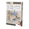 Maquette - Puzzle - 3D - Cathédrale Notre Dame de Paris - Monument - 96 pièces - Dès 8 ans