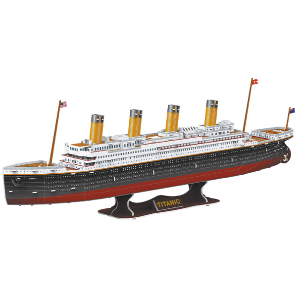 Maquette - Puzzle - 3D - Titanic - Bateau - 111 pièces - Dès 8 ans