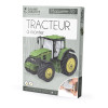 Maquette - Puzzle - 3D - Tracteur - 65 pièces - Dès 8 ans