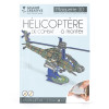 photo-Maquette - Puzzle - 3D - Hélicoptère de combat - 57 pièces - Dès 8 ans