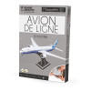 Maquette - Puzzle - 3D - Avion de ligne - 47 pièces - Dès 8 ans