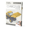 Maquette - Puzzle - 3D - Tracteur chargeuse - 66 pièces - Dès 8 ans
