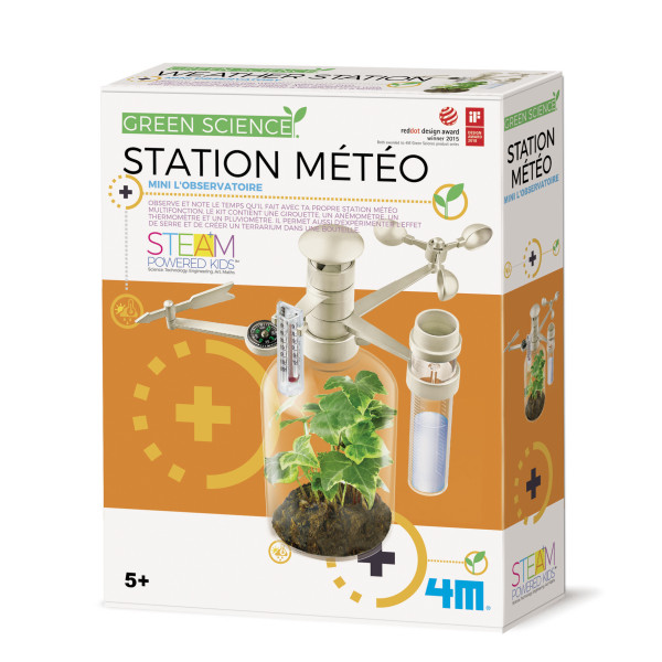 photo-Jeu éducatif - Crée ta station météo - Pour enfant dès 8 ans - Kidzlabs