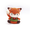 Kit créatif - Crée un amigurumi en crochet - Renard - Accessoires inclus