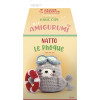 photo-Kit créatif - Crée un amigurumi en crochet - Phoque - Accessoires inclus