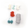 Kit créatif - Crée un amigurumi en crochet - Phoque - Accessoires inclus