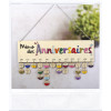 Calendrier des anniversaires - A personnaliser - En bois - Graine créative