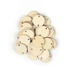 Recharges pour calendrier des anniversaires - 30 ronds en bois + anneaux