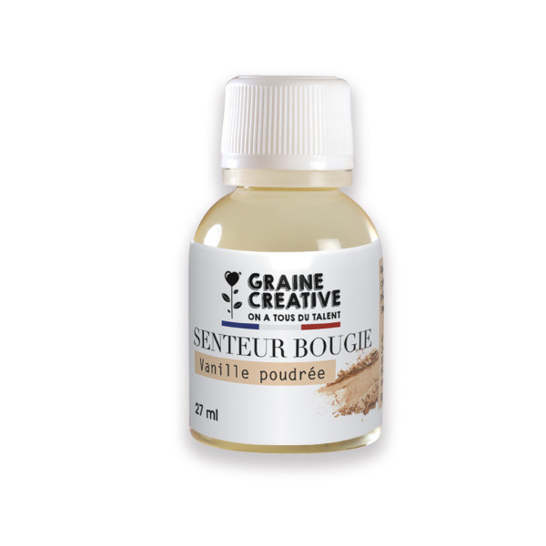 Parfum - Pour bougie à faire soi même - Senteur vanille poudrée - 27ml